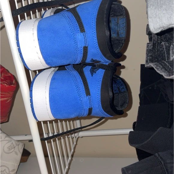 Nike Black and Blue High-Top Sneakers - Picture 3 of 3